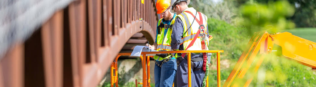 Crane and structural work at a civil construction site